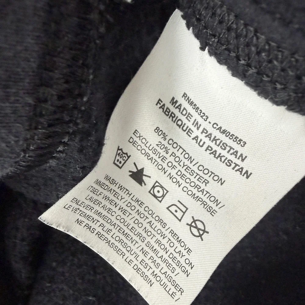 Nike Sweatpants Mens Small‎ Black Fleece Jogger Pants Elastic Waist 716830-010